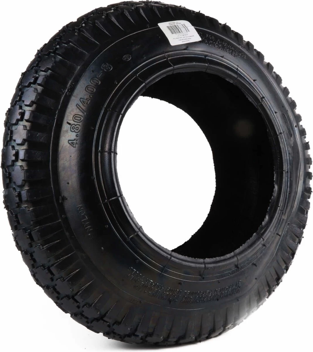 Benson Buitenband Kruiwagenwiel 4.80/4.00-8 – 39x39cm | Skelterwiel 3 Benson Buitenband Kruiwagenwiel 4.80/4.00-8 – 39x39cm | Skelterwiel