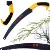 Tuin Handzaag - Takkenzaag - 17 Cm - Geel / Zwart - 350 Mm - Dubbel Gekarteld - Rubberen Handvat - Snoeizaag - Boomzaag - Houtzaag - Handzaag - Tuinieren -Tuingereedschap Winkel 1114x1200