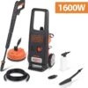Black & Decker BLACK+DECKER Hogedrukreiniger BXPW1600PE - 1600 Watt - 125 Bar - 420 L/u - Verrijdbaar -Tuingereedschap Winkel 1158x1200 2