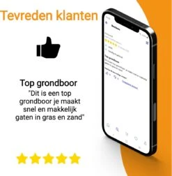 Grondboor Voor Boormachine - 8x25 Cm - Zwart 19 Grondboor Voor Boormachine - 8x25 Cm - Zwart -Tuingereedschap Winkel 1176x1200 1