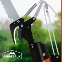 Gardebruk Takkenzaag Telescopisch - 2in1 Zaag & Snoeischaar - Oranje -Tuingereedschap Winkel 1188x1200 5