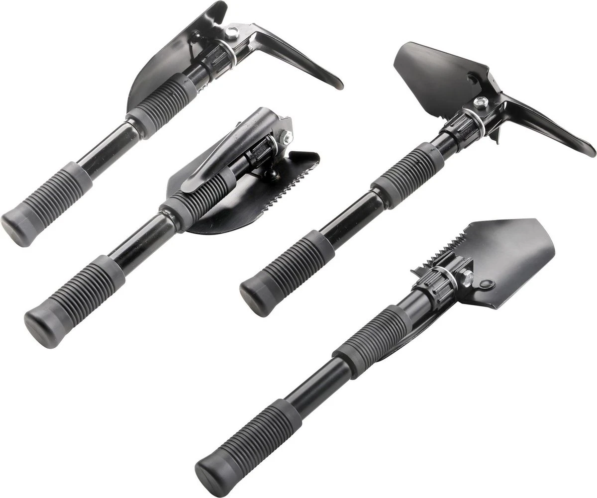 MacGyver Pikhouweelset En Schep - Opvouwbaar Pioniersschep - Zaag - Veldschep Inklapbaar - IJzer 3 MacGyver Pikhouweelset En Schep - Opvouwbaar Pioniersschep - Zaag - Veldschep Inklapbaar - IJzer