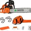 TIMBERPRO - Kettingzaag – Benzine - 62 Cc - Zwaardlengte 50 Cm - Transportzak - 2e Ketting -Tuingereedschap Winkel 1200x1072 3
