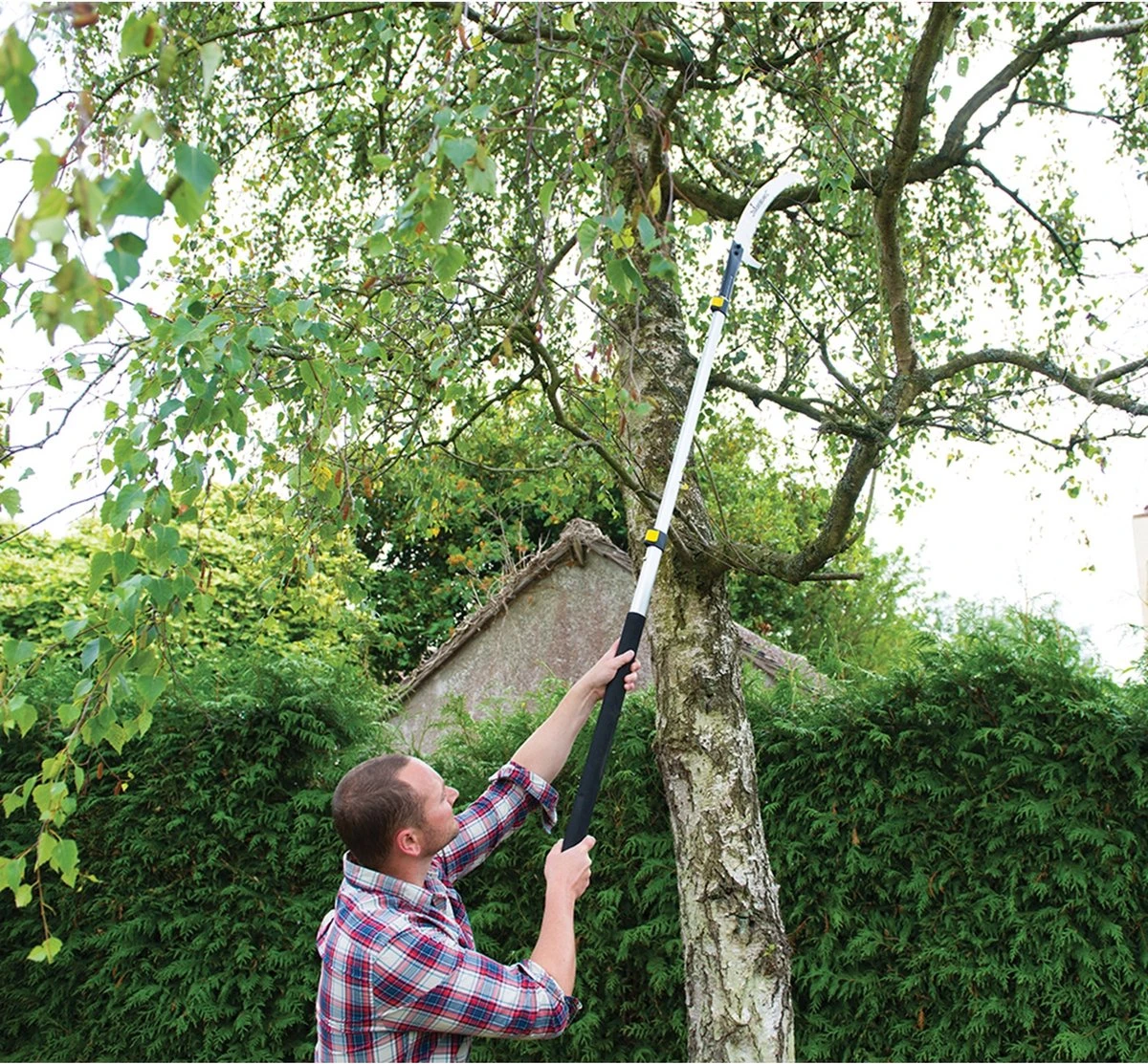 Silverline Telescopische - Snoeizaag 1.5 T/m 2.5 Meter - Zaagblad Lengte 47 Cm 4 Silverline Telescopische - Snoeizaag 1.5 T/m 2.5 Meter - Zaagblad Lengte 47 Cm - Afbeelding 2