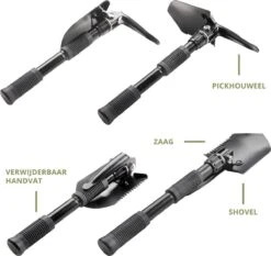 MacGyver Pikhouweelset En Schep - Opvouwbaar Pioniersschep - Zaag - Veldschep Inklapbaar - IJzer 10 MacGyver Pikhouweelset En Schep - Opvouwbaar Pioniersschep - Zaag - Veldschep Inklapbaar - IJzer -Tuingereedschap Winkel 1200x1134 4