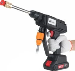 Merkloos Elektrische Accu-Hogedrukreiniger - 20Bar - Multifunctioneel Mondstuk - Draagbaar Oplaadbaar Snoerloos - Reinigingsspuitpistool - Met Rijke Accessoires - Voor Makita 18V-batterij - Voor Auto, Tuin, Terras, Raam (Zwart) 14 Merkloos Elektrische Accu-Hogedrukreiniger - 20Bar - Multifunctioneel Mondstuk - Draagbaar Oplaadbaar Snoerloos - Reinigingsspuitpistool - Met Rijke Accessoires - Voor Makita 18V-batterij - Voor Auto, Tuin, Terras, Raam (Zwart) -Tuingereedschap Winkel 1200x1140 5