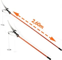 Gardebruk Takkenzaag Telescopisch - 2in1 Zaag & Snoeischaar - Oranje -Tuingereedschap Winkel 1200x1160 3