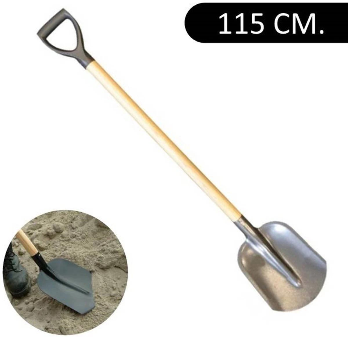 Benson Stalen Bats Met Steel 115 Cm 5 Benson Stalen Bats Met Steel 115 Cm - Afbeelding 3