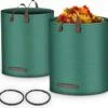 Goliving Tuinafvalzak - Set Van 2- Tuinafvalzakken Opvouwbaar - Tuinzak - Tuinafvalemmer - 2x 280 Liter - Groen -Tuingereedschap Winkel 1200x1166