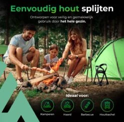 Lighted Lifestyle™| Houtklover Voor Aanmaakhout Incl. Kloofhamer - Houtsplijter - Houtkliever - Snel Haardhout - Gietijzer - Incl. Schroeven 18 Lighted Lifestyle™| Houtklover Voor Aanmaakhout Incl. Kloofhamer - Houtsplijter - Houtkliever - Snel Haardhout - Gietijzer - Incl. Schroeven -Tuingereedschap Winkel 1200x1179 14