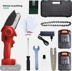 Mardin Mini Kettingzaag - Snoeizaag - Kettingzaag - Kettingzaag Electrisch Met 2 Accu - Inclusief Koffer - 1 Extra Accu - Rood 18 Mardin Mini Kettingzaag - Snoeizaag - Kettingzaag - Kettingzaag Electrisch Met 2 Accu - Inclusief Koffer - 1 Extra Accu - Rood -Tuingereedschap Winkel 1200x1193 7