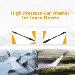 Merkloos 140 Bar Hogedrukspuitlans - Hogedrukreiniger Kärcher-opzetstuk - Verstelbare Sproeikop Voor Karcher Hogedrukreiniger - Accessoire Voor Karcher K1 K2 K3 K4 K5 K6 K7 -Tuingereedschap Winkel 1200x1198 13