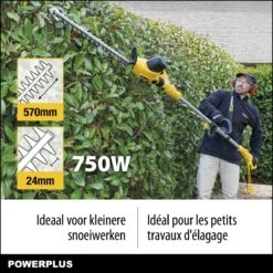 Powerplus POWXG2043 Elektrische Heggenschaar - 750W - Snoeien En Knippen - Zwaardlengte 570mm - Mesafstand 24mm - Telescopisch - Draaibaar Handvat - Haagschaar Voor Tuinonderhoud 9 Powerplus POWXG2043 Elektrische Heggenschaar - 750W - Snoeien En Knippen - Zwaardlengte 570mm - Mesafstand 24mm - Telescopisch - Draaibaar Handvat - Haagschaar Voor Tuinonderhoud -Tuingereedschap Winkel 1200x1200 126