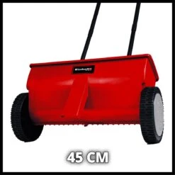 Einhell Strooiwagen GC-SR 12 (12 L - 45 Cm Strooibreedte - Dubbele Duwstang - Kliksluiting Aan Beide Zijden - Verstelhendel - Corrosiebestendige Rol - Behuizing Van Breukvast Kunststof) -Tuingereedschap Winkel 1200x1200 244