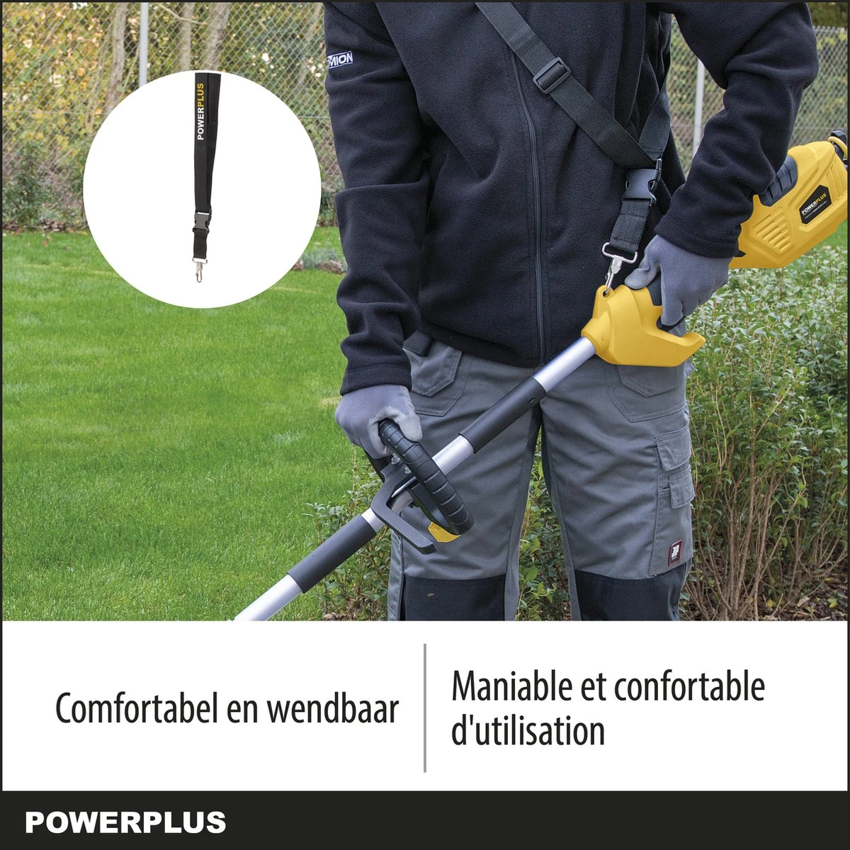 Powerplus POWXG30405 Bosmaaier 2-in-1 - 1000 W - Bosmaaier & Grastrimmer 5 Powerplus POWXG30405 Bosmaaier 2-in-1 - 1000 W - Bosmaaier & Grastrimmer - Afbeelding 3