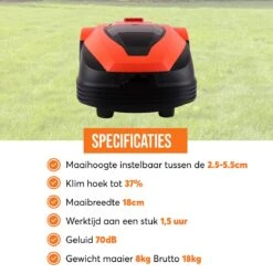 Zoef Robot Robotmaaier Dirk Met APP <600 M2 27 Zoef Robot Robotmaaier Dirk Met APP <600 M2 -Tuingereedschap Winkel 1200x1200 363