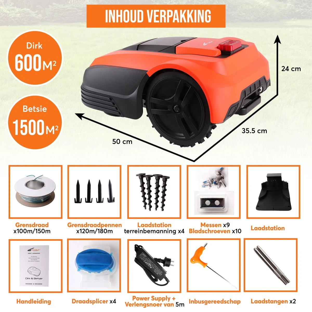 Zoef Robot Robotmaaier Dirk Met APP <600 M2 14 Zoef Robot Robotmaaier Dirk Met APP <600 M2 - Afbeelding 12