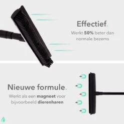 CLEANLY® Rubberen Bezem Met Vloerwisser - Kappersbezem - Zachte Bezem Binnen & Buiten - Vloertrekker Met Steel - 68-150 Cm 15 CLEANLY® Rubberen Bezem Met Vloerwisser - Kappersbezem - Zachte Bezem Binnen & Buiten - Vloertrekker Met Steel - 68-150 Cm -Tuingereedschap Winkel 1200x1200 408