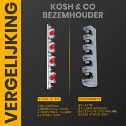 Merkloos Stevige Bezemhouder - Aluminium - Ophangsysteem Bezem - 5 Haken & 4 Houders - Gereedschaphouder - Opbergsysteem 10 Merkloos Stevige Bezemhouder - Aluminium - Ophangsysteem Bezem - 5 Haken & 4 Houders - Gereedschaphouder - Opbergsysteem -Tuingereedschap Winkel 1200x1200 433