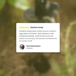 Merkloos Grondboor Voor Planten - 25 CM - Palenboor - Moestuin - Bollenplanter - Zwart -Tuingereedschap Winkel 1200x1200 461