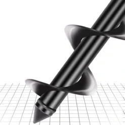 Merkloos Grondboor - Grondboor Voor Boormachine - Bollenplanter - Palenboor - Boor - Tuin - 60 Cm - 8 CM -Tuingereedschap Winkel 1200x1200 469