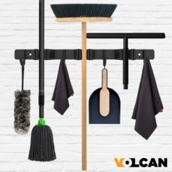 Volcan Bezemhouder - Bezem Ophangsysteem Tuingereedschap - Gereedschapshouder - Zelfklevend - 3M Tape - 3 Houders 4 Haken - RVS Zwart 13 Volcan Bezemhouder - Bezem Ophangsysteem Tuingereedschap - Gereedschapshouder - Zelfklevend - 3M Tape - 3 Houders 4 Haken - RVS Zwart -Tuingereedschap Winkel 1200x1200 507