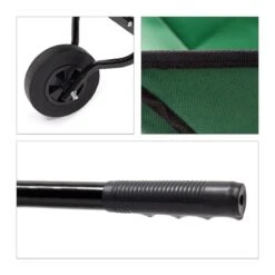 Relaxdays Kruiwagen Opvouwbaar - Inklapbare Tuinwagen - Vouwkruiwagen - Groen - 50 L -Tuingereedschap Winkel 1200x1200 51