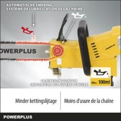Powerplus POWXG1032 Elektrische Kettingzaag - 900W - Zwaardlengte 300mm - Automatische Kettingsmering - Incl. 1x Ketting En 1x Zwaard 13 Powerplus POWXG1032 Elektrische Kettingzaag - 900W - Zwaardlengte 300mm - Automatische Kettingsmering - Incl. 1x Ketting En 1x Zwaard -Tuingereedschap Winkel 1200x1200 618