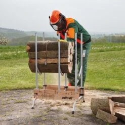 Wolfcraft - Professionele Zaagbok - Voor Kettingzaag - Hout - Opbouwbare, Stabiele Zaagbok Voor Brandhout - 5121000 - 10 JAAR GARANTIE -Tuingereedschap Winkel 1200x1200 678