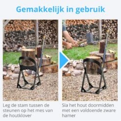 Zenzee - Houtklover - Houtsplijter - Houtkliever - Staal -Tuingereedschap Winkel 1200x1200 701