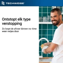 Techweise - Rioolslang Voor Kärcher K2 T/m K7 - 15M - Met Voorwaartse Hogedruksproeiers -Tuingereedschap Winkel 1200x1200 755