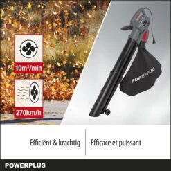 Powerplus POWEG9013 Elektrische Bladblazer - Bladzuiger En -versnipperaar - 3300W - Blazen - Zuigen - Versnipperen - Incl. 40L Opvangzak 10 Powerplus POWEG9013 Elektrische Bladblazer - Bladzuiger En -versnipperaar - 3300W - Blazen - Zuigen - Versnipperen - Incl. 40L Opvangzak -Tuingereedschap Winkel 1200x1200 76