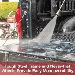 Powertech Professionele Hogedrukreiniger Op Benzine - 6.5 PK - 3600 PSI - 220 Bar - Hogedrukreiniger Auto - Terrasreiniger - Oppervlaktereiniger - Autoreiniger - Zwembadreiniger - 5 Snelkoppelstukken- Zwart / Rood -Tuingereedschap Winkel 1200x1200 845