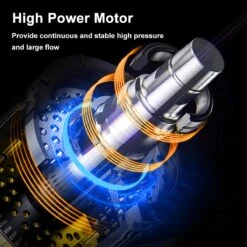 Merkloos Elektrische Accu-Hogedrukreiniger - 1.2mpa - Multifunctioneel Mondstuk - Draagbaar Oplaadbaar Snoerloos - Reinigingsspuitpistool - Met Rijke Accessoires - Voor Auto, Tuin, Terras, Raam - Zwart -Tuingereedschap Winkel 1200x1200 856