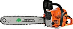 TIMBERPRO - Kettingzaag – Benzine - 62 Cc - Zwaardlengte 50 Cm - Transportzak - 2e Ketting -Tuingereedschap Winkel 1200x484 1
