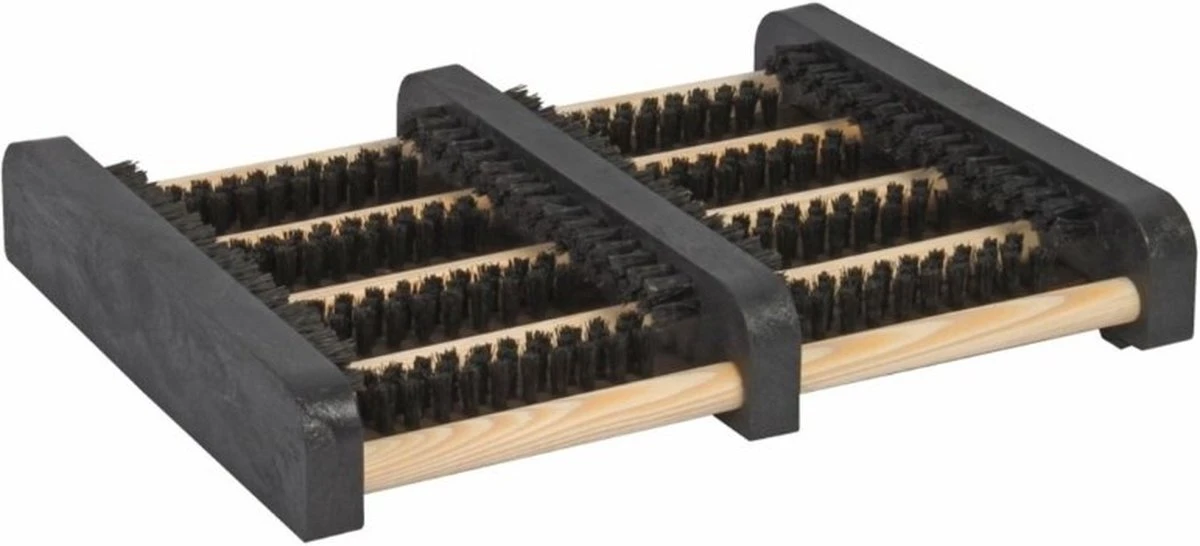 SchoneSchoen Voetveger - Voetenveger - Laarzenborstel - Borstelmat - Schoenenborstel - Laarzenrek 4 SchoneSchoen Voetveger - Voetenveger - Laarzenborstel - Borstelmat - Schoenenborstel - Laarzenrek - Afbeelding 2