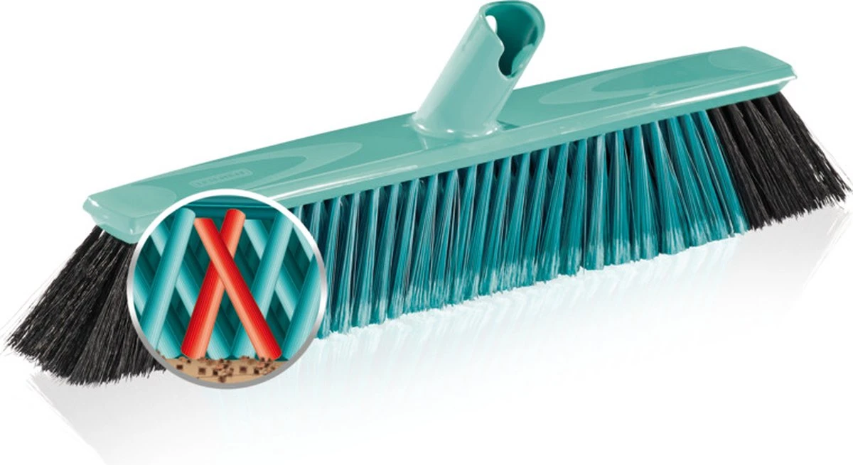 Leifheit Allround Bezemkop - Xtra Clean - Click System - 40 Cm Veegbreedte 4 Leifheit Allround Bezemkop - Xtra Clean - Click System - 40 Cm Veegbreedte - Afbeelding 2