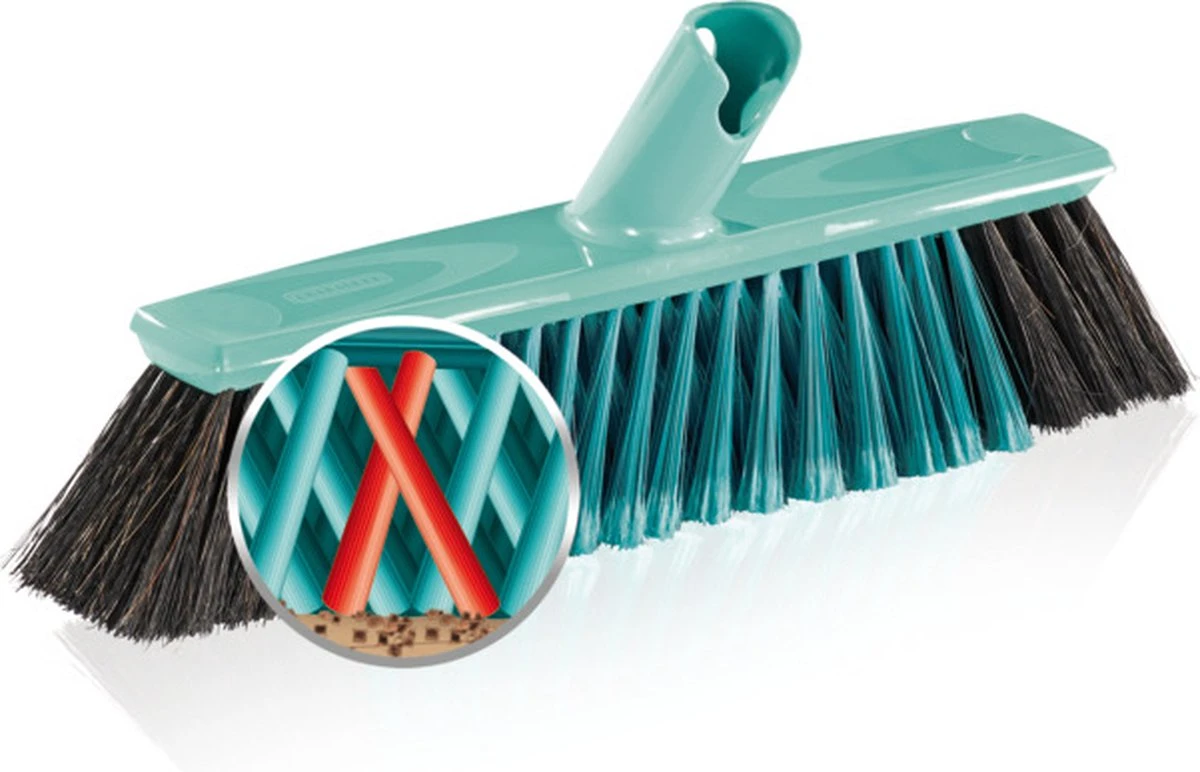 Leifheit Bezemkop Parket - Xtra Clean - Click Systeem - 30 Cm Veegbreedte 4 Leifheit Bezemkop Parket - Xtra Clean - Click Systeem - 30 Cm Veegbreedte - Afbeelding 2