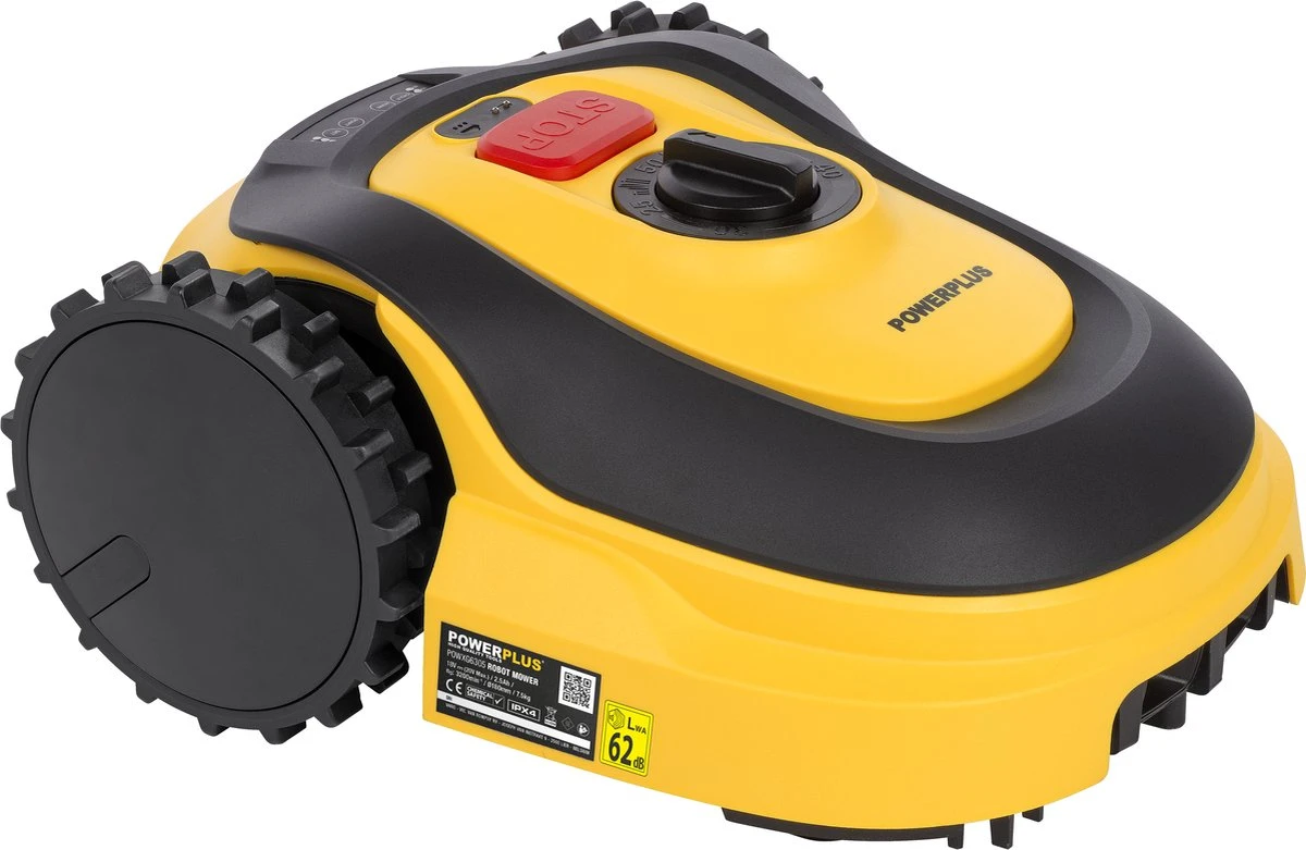 Powerplus POWXG6305 Robotmaaier - 18V - Voor Gazons Tot Ca. 500m² - Maaibreedte 180mm - Incl. Laadstation En Accessoires 4 Powerplus POWXG6305 Robotmaaier - 18V - Voor Gazons Tot Ca. 500m² - Maaibreedte 180mm - Incl. Laadstation En Accessoires - Afbeelding 2