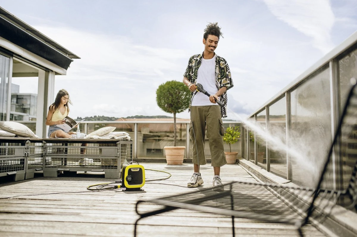 Kärcher K Mini Hogedrukreiniger - 1400W - 110 Bar - 20 M²/h - Licht En Compact 9 Kärcher K Mini Hogedrukreiniger - 1400W - 110 Bar - 20 M²/h - Licht En Compact - Afbeelding 7