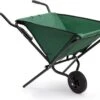Relaxdays Kruiwagen Opvouwbaar - Inklapbare Tuinwagen - Vouwkruiwagen - Groen - 50 L -Tuingereedschap Winkel 1200x875