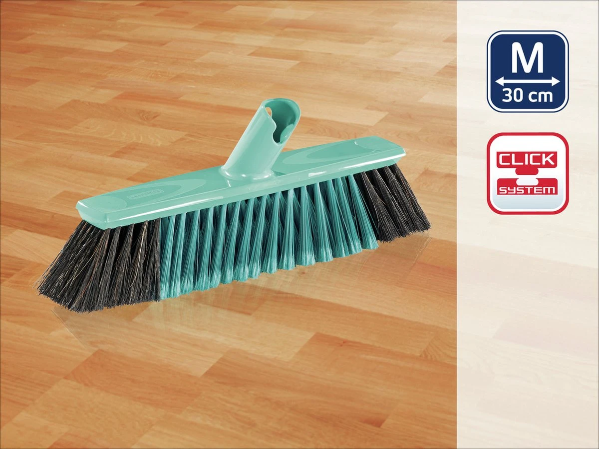 Leifheit Bezemkop Parket - Xtra Clean - Click Systeem - 30 Cm Veegbreedte 5 Leifheit Bezemkop Parket - Xtra Clean - Click Systeem - 30 Cm Veegbreedte - Afbeelding 3