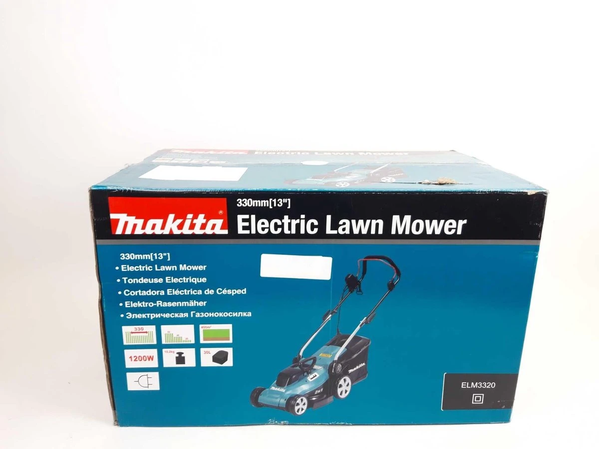 Makita Grasmaaier - ELM3320 - 230 V - 33 Cm 10 Makita Grasmaaier - ELM3320 - 230 V - 33 Cm - Afbeelding 8