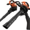 Black & Decker BLACK+DECKER BEBLV300SB-QS Bladblazer - 404 Km/u - 3000W - Zuig-/blaasfunctie - Gesnoerd -Tuingereedschap Winkel 1200x937