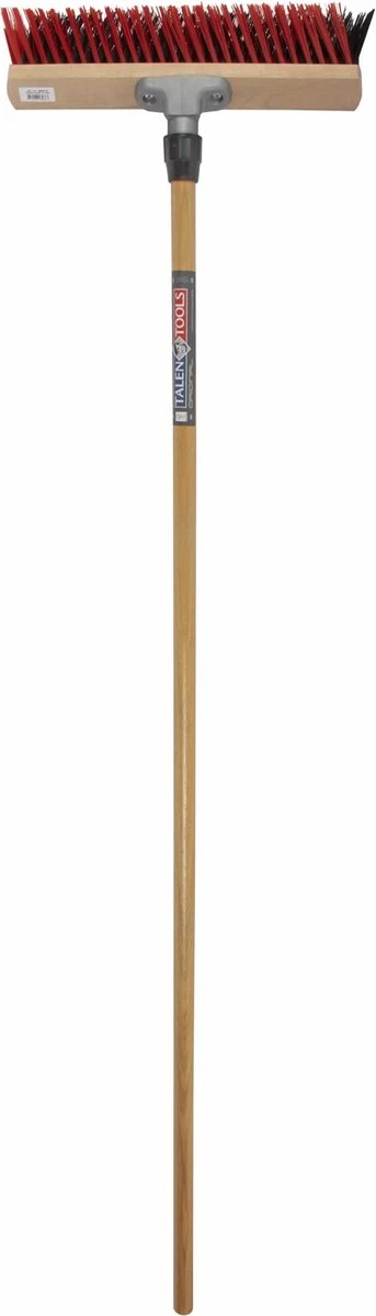 Talen Tools - X-bezem - Buiten - 40 Cm - Rood/Zwart - Compleet 4 Talen Tools - X-bezem - Buiten - 40 Cm - Rood/Zwart - Compleet - Afbeelding 2