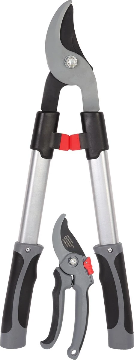 Talen Tools - Snoeiset 2-delig - Takkenschaar En Snoeischaar - Koolstofstaal - Hoogwaardige Kwaliteit 3 Talen Tools - Snoeiset 2-delig - Takkenschaar En Snoeischaar - Koolstofstaal - Hoogwaardige Kwaliteit