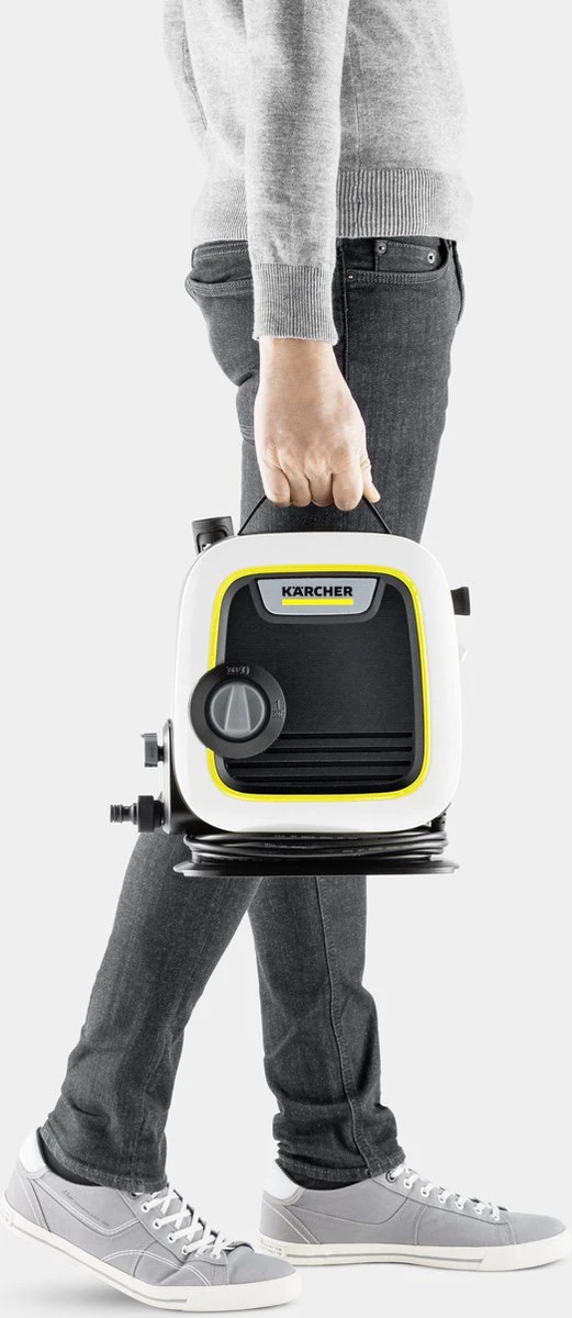 Kärcher K Mini Plus Hogedrukreiniger - 1400W - 360 L/u - Incl. Extra Dunne PremiumFlex Slang 10 Kärcher K Mini Plus Hogedrukreiniger - 1400W - 360 L/u - Incl. Extra Dunne PremiumFlex Slang - Afbeelding 8
