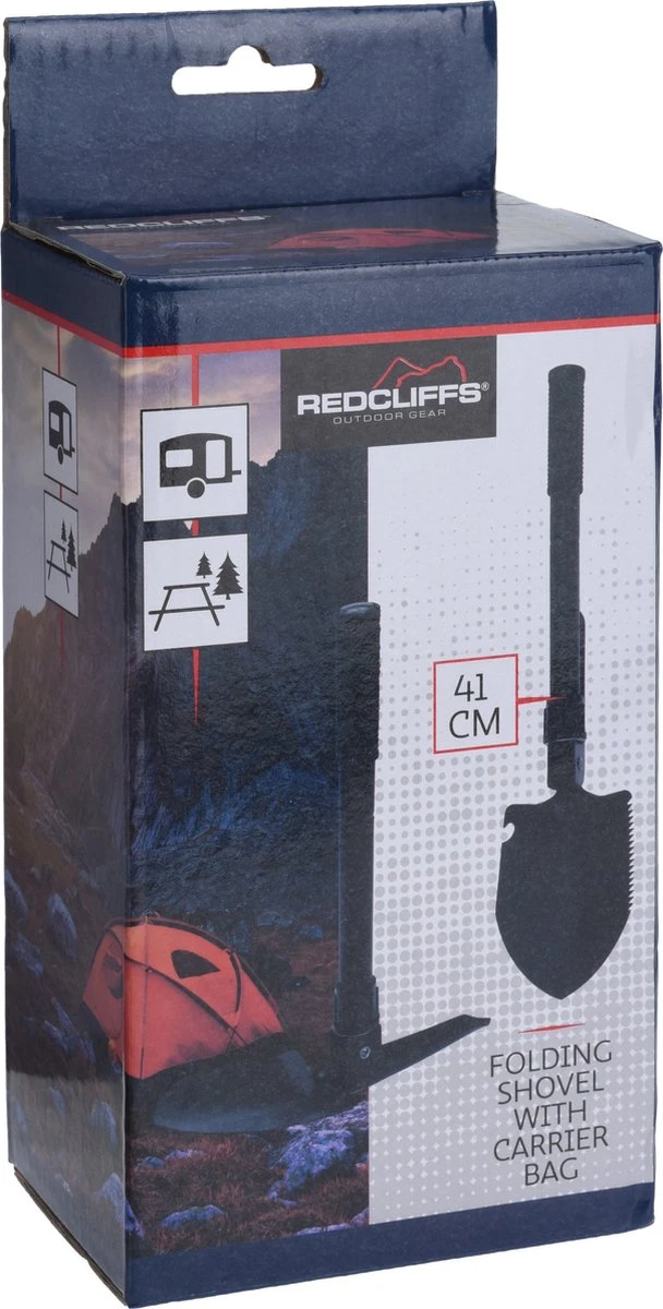 Kleine Klapschep/vouwschep Met Houweel En Hoes 41 X 13 Cm - Outdoor/survival Accessoires 4 Kleine Klapschep/vouwschep Met Houweel En Hoes 41 X 13 Cm - Outdoor/survival Accessoires - Afbeelding 2