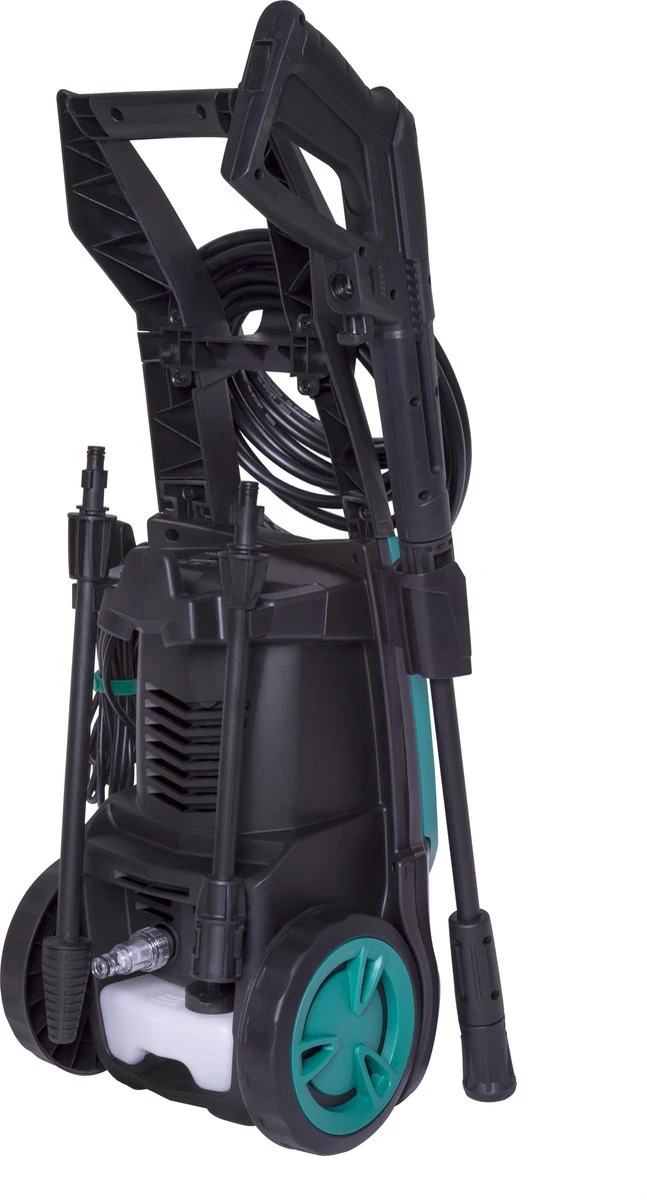 VONROC Hogedrukreiniger V18-2 1800W – 140 Bar – 420 L/h – Incl. 8m Slang, Geïntegreerde Reinigingsmiddelen Tank, Terrasreiniger, Spuitstukken En Accessoires 4 VONROC Hogedrukreiniger V18-2 1800W – 140 Bar – 420 L/h – Incl. 8m Slang, Geïntegreerde Reinigingsmiddelen Tank, Terrasreiniger, Spuitstukken En Accessoires - Afbeelding 2