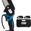 NovarGarden® Mini Kettingzaag NG1 - Met 2x Accu - Takkenzaag - Snoeizaag - Electrisch - Handzaag - Boomzaag - 21V -Tuingereedschap Winkel 784x1200 1